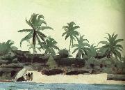 Winslow Homer Black Lodge oil painting artist